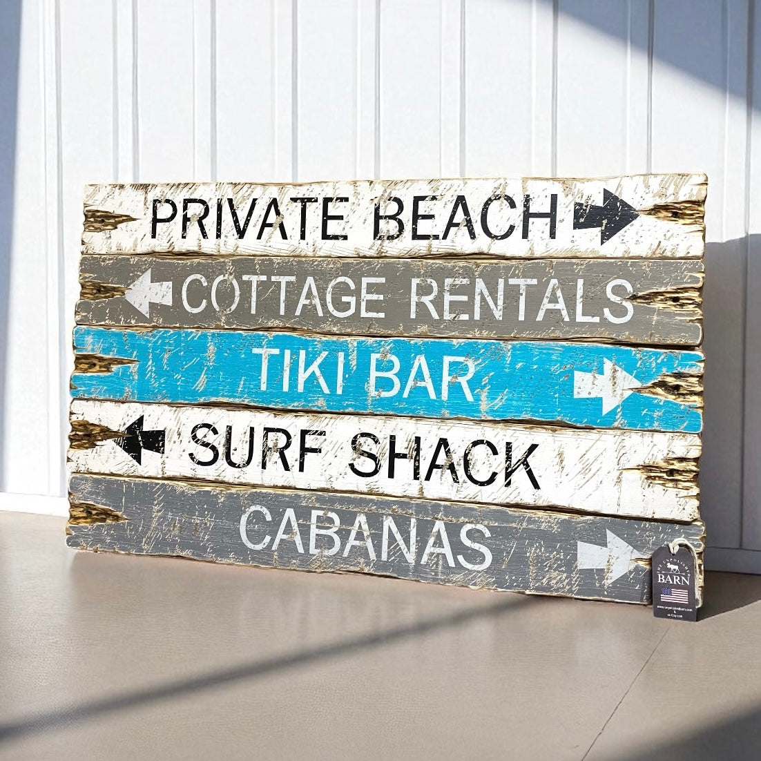Private Beach Sign Set