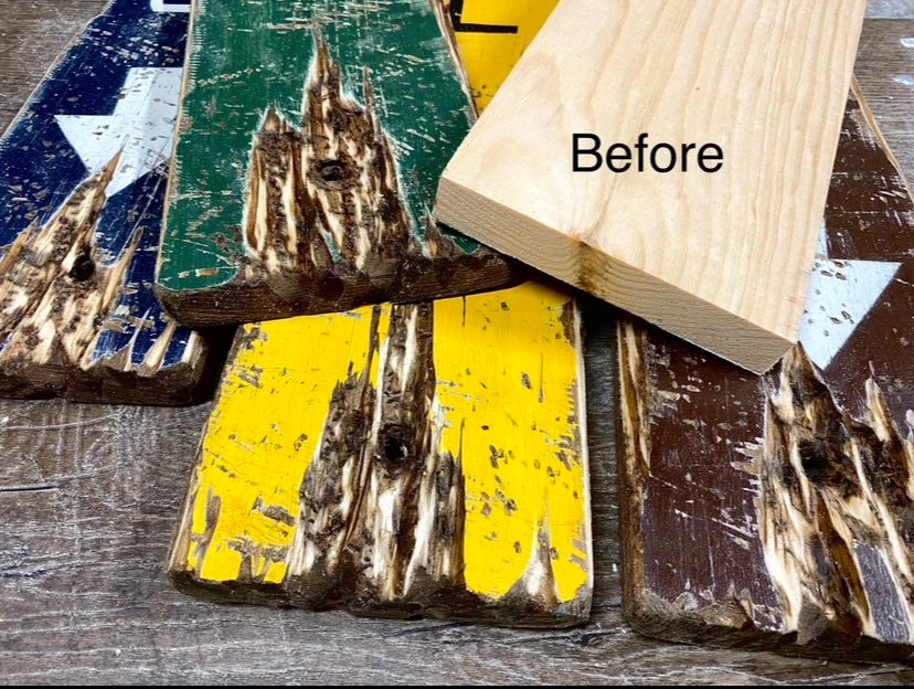 Coastal Bar Harbor Maine Rustic Wood Sign Set