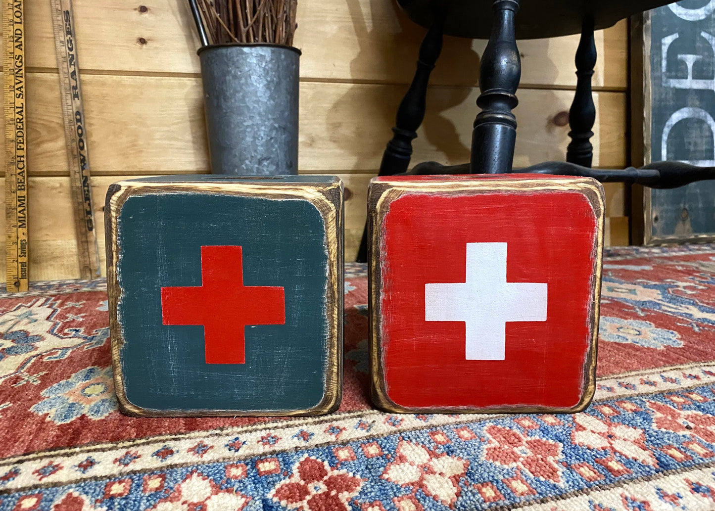 First Aid Army Swiss Cross Tissue Box Cover