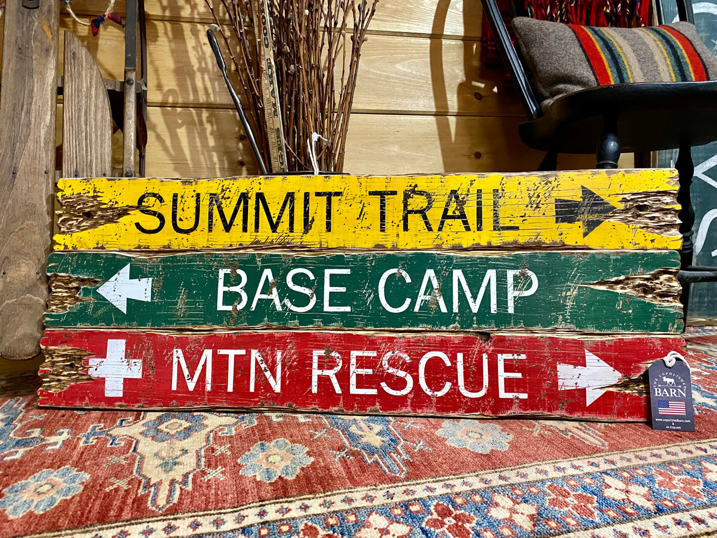 mountain climbing signs