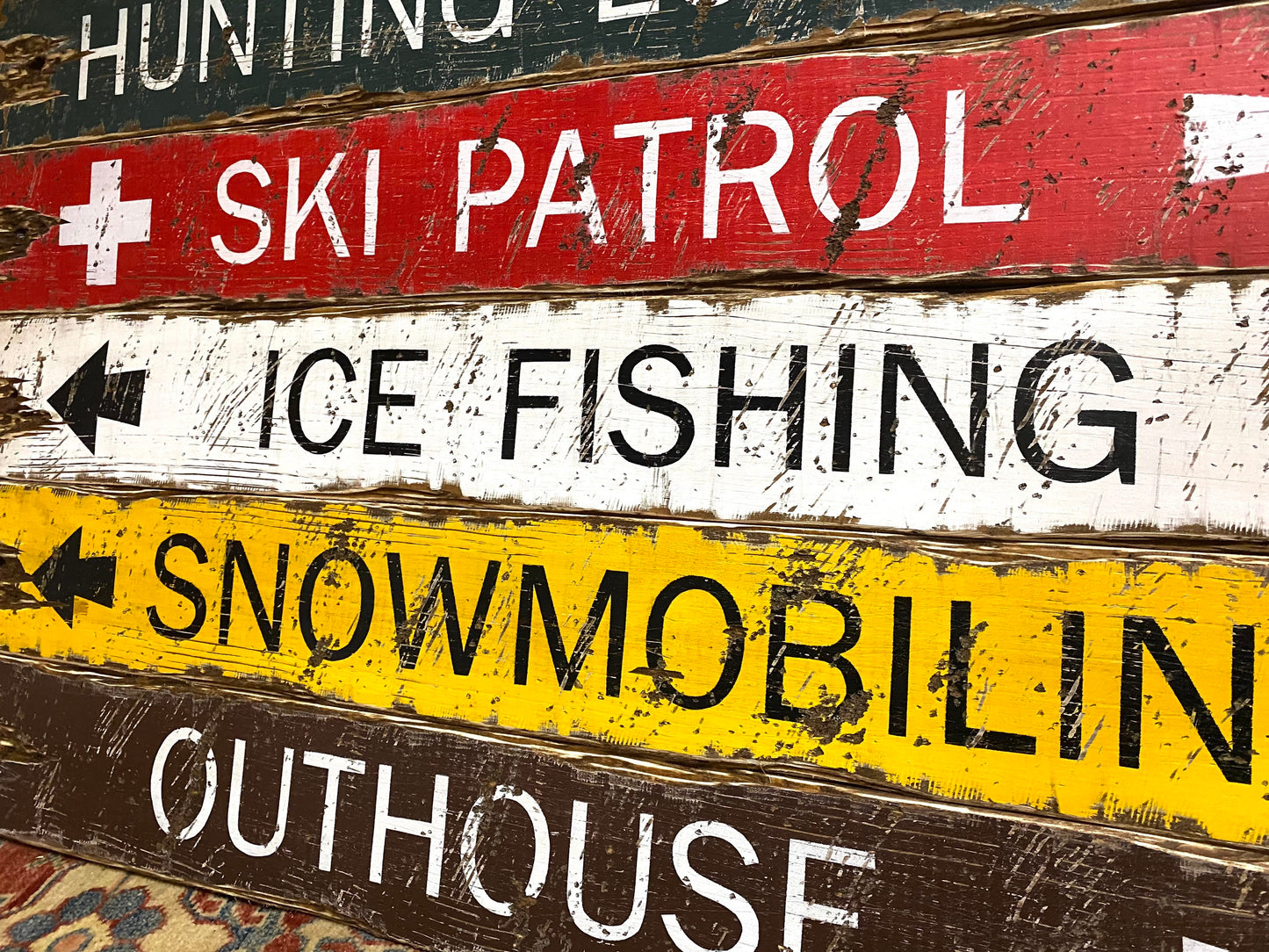 Hunting Lodge Sign Set