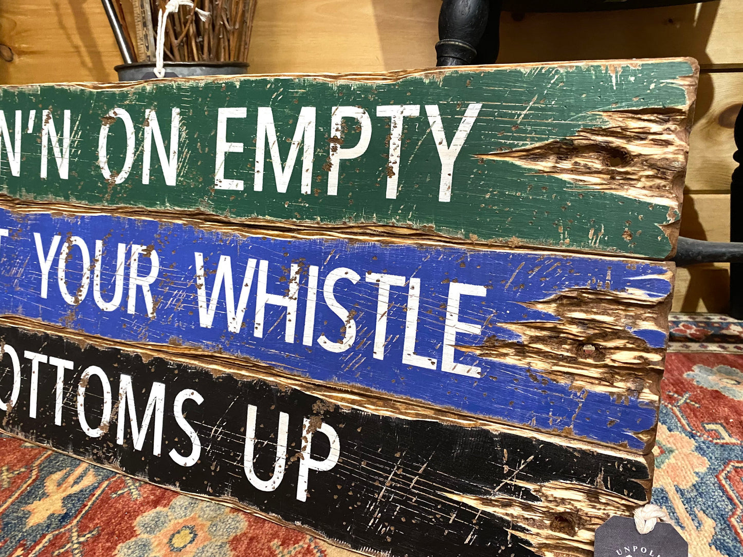 Ski Trail Bar Sign Set