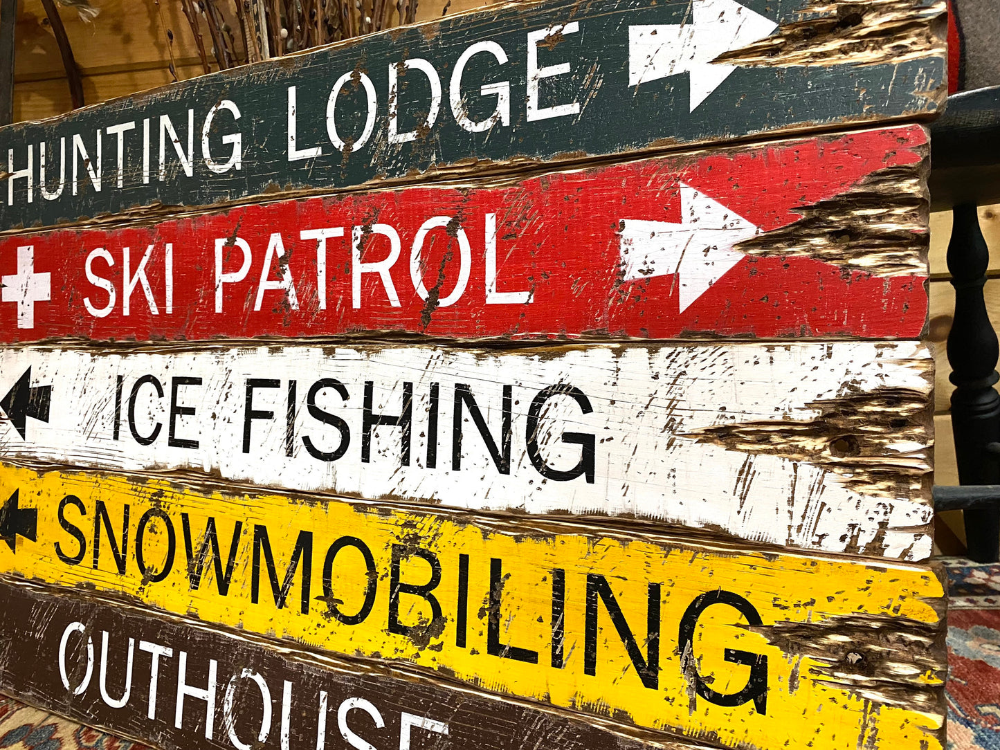 Hunting Lodge Sign Set