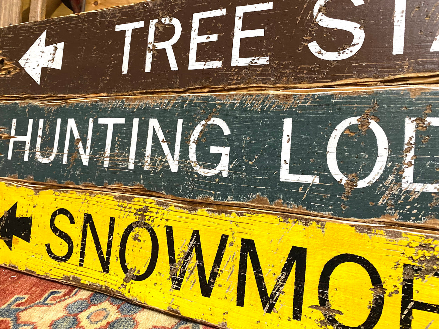 Deer Tree Stand Hunting Sign Set