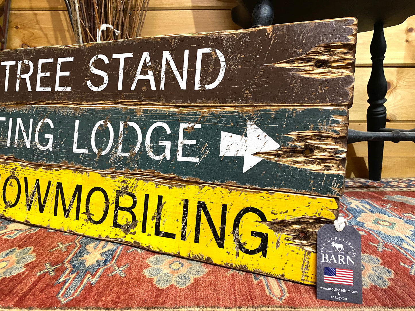Deer Tree Stand Hunting Sign Set
