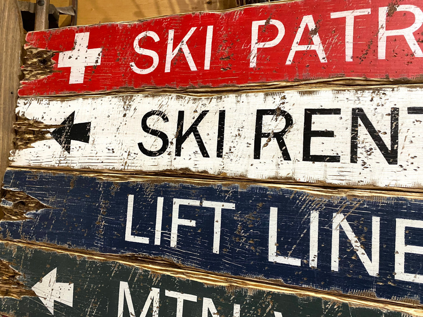 Ski Patrol Trail Sign Set
