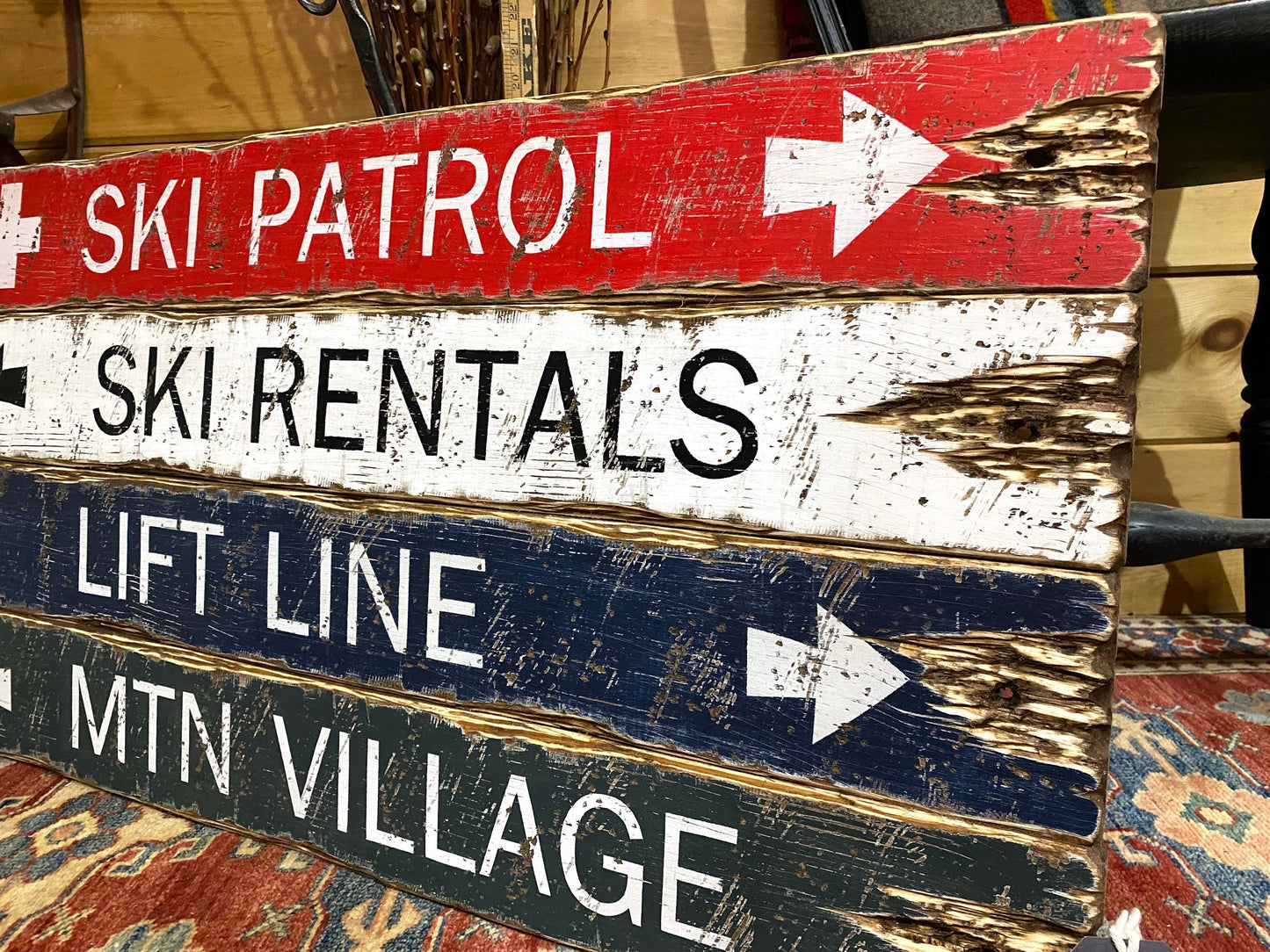 Ski Patrol Trail Sign Set