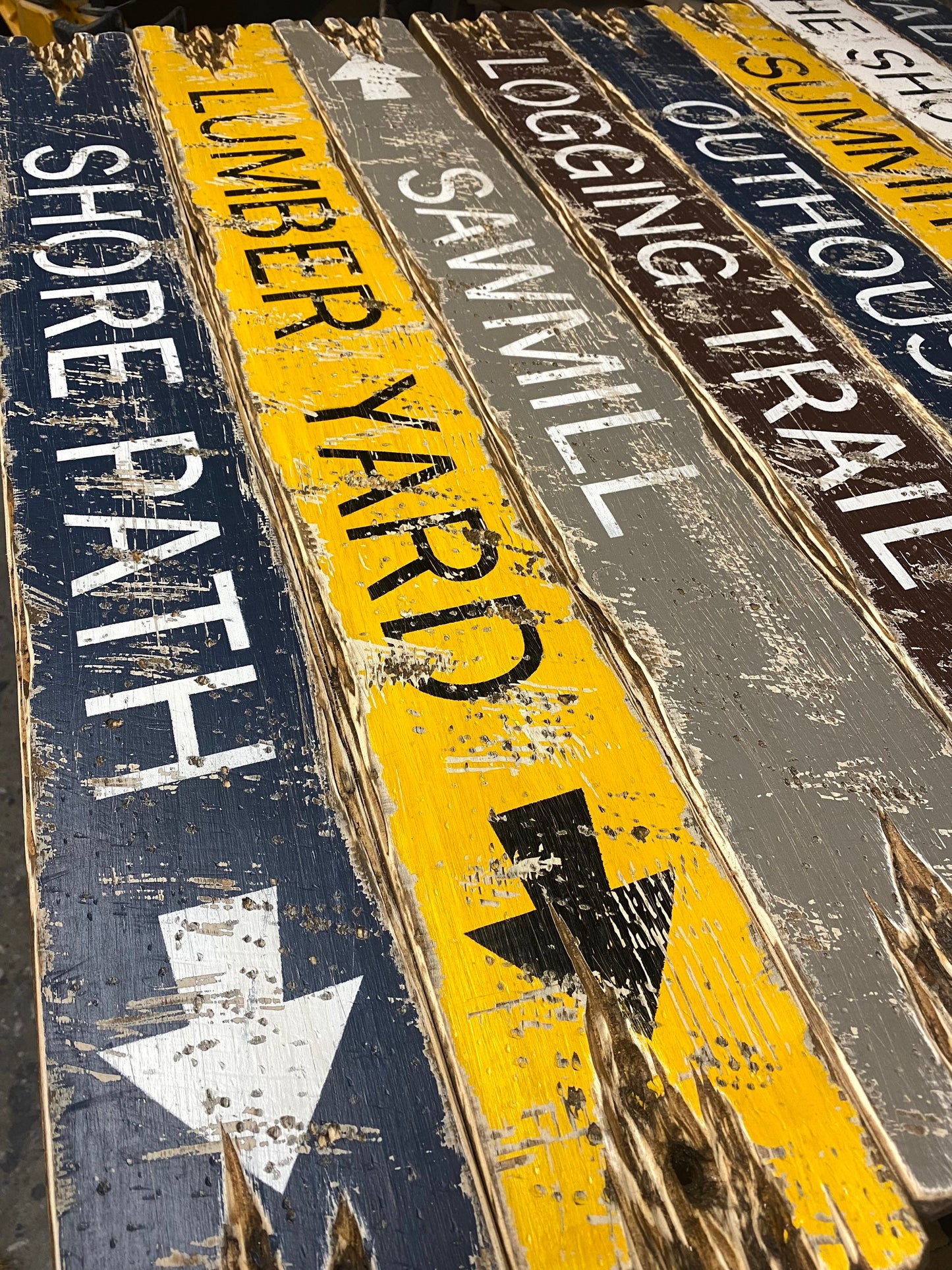 Woodworking Arborist Sawmill Lumber Yard Sign