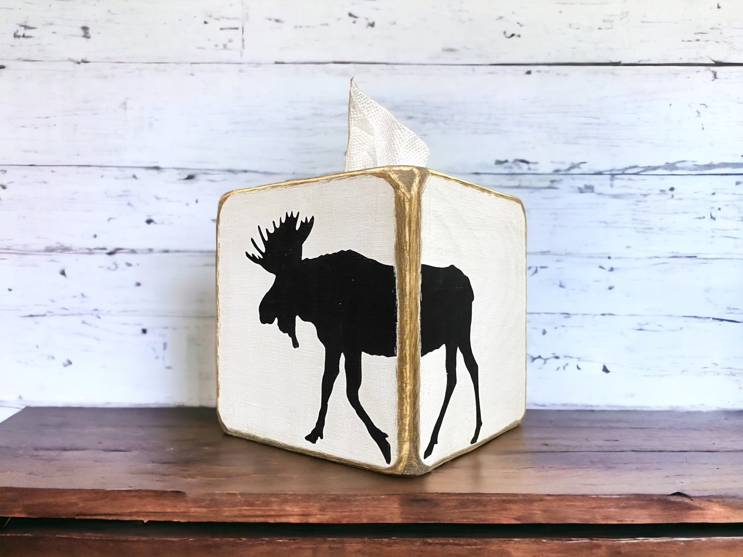 Maine Moose Tissue Box Cover, Acadia National Park