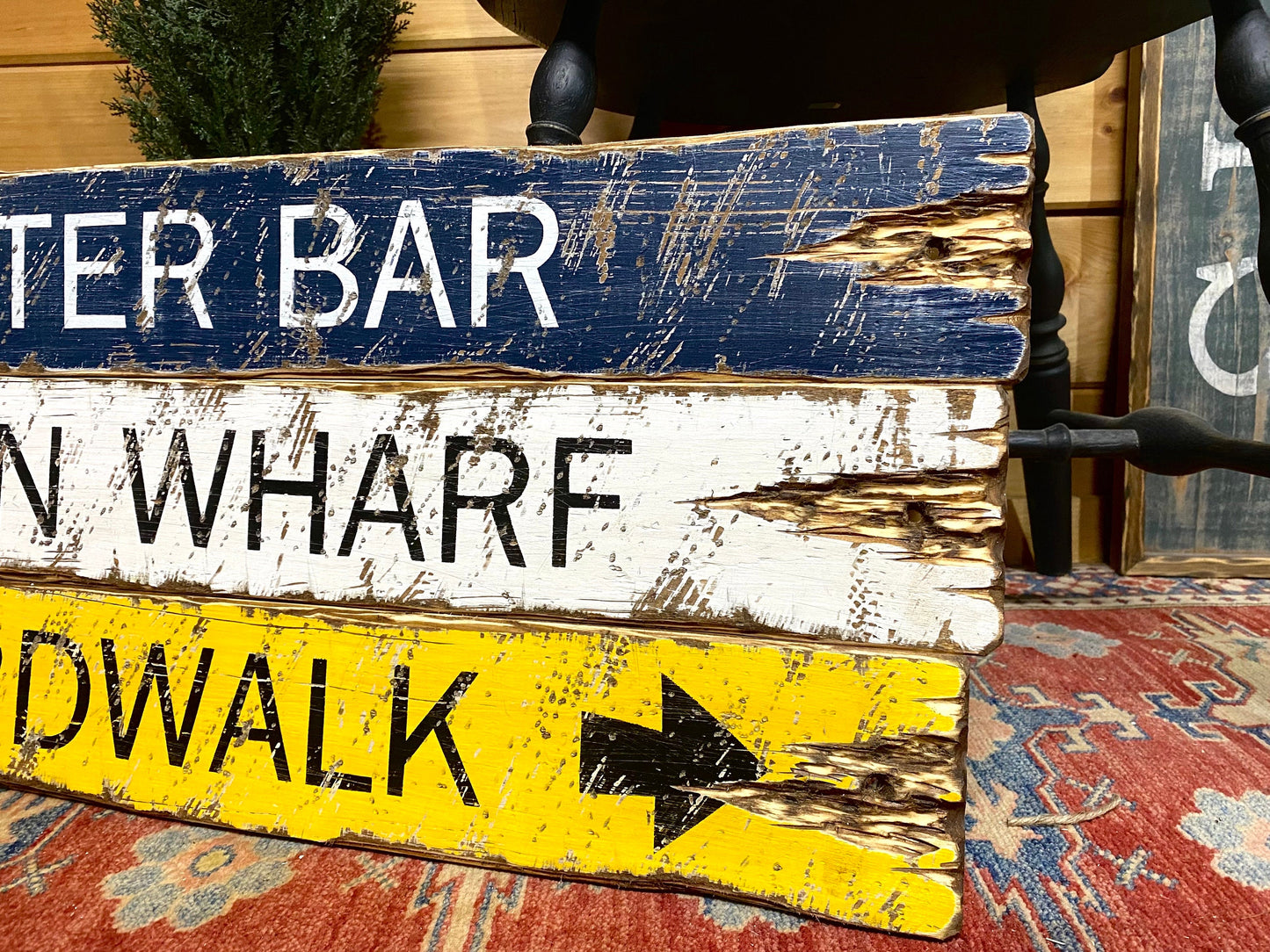 Oyster Bar Beach Sign Set