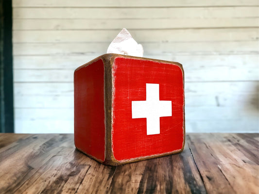 Lifeguard tissue box for beach house