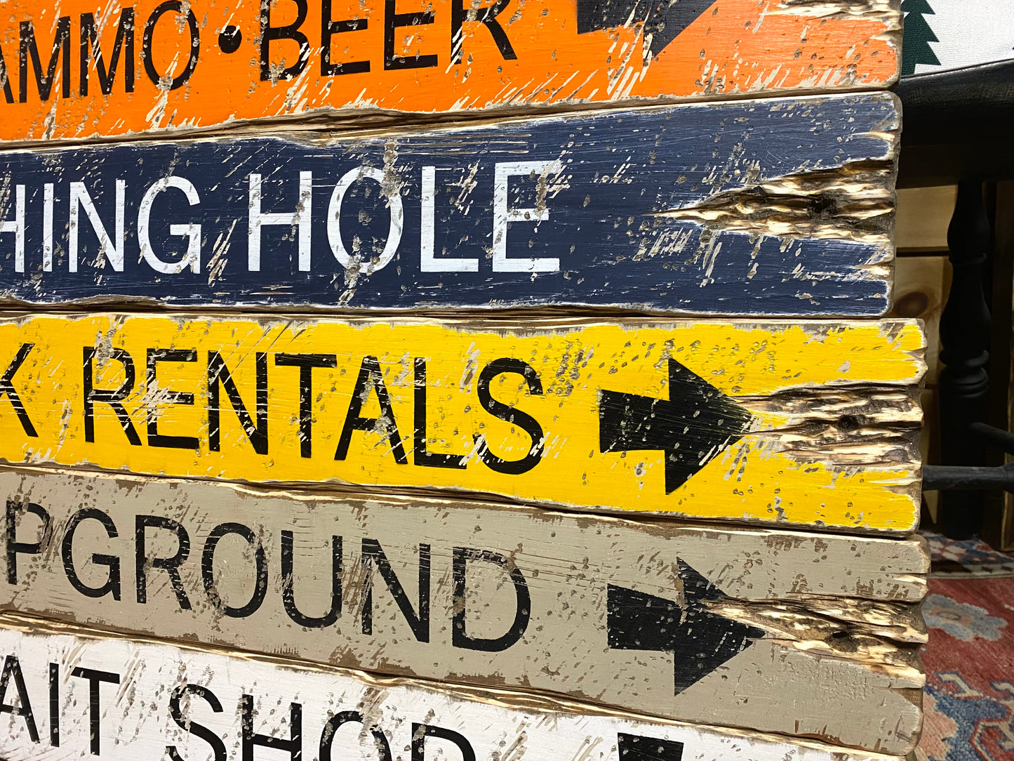 Outdoorsman Fishing Sign Set