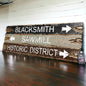 Blacksmith Historic Sign Set