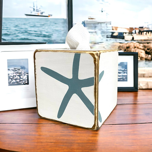 Cape cod starfish tissue box