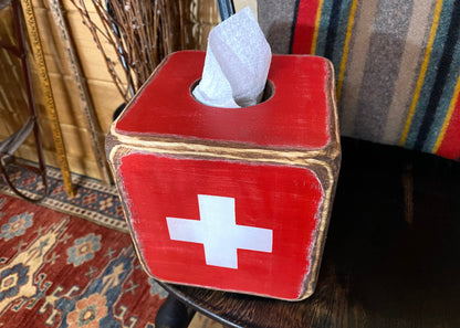 Lifeguard Beach House Tissue Box Cover