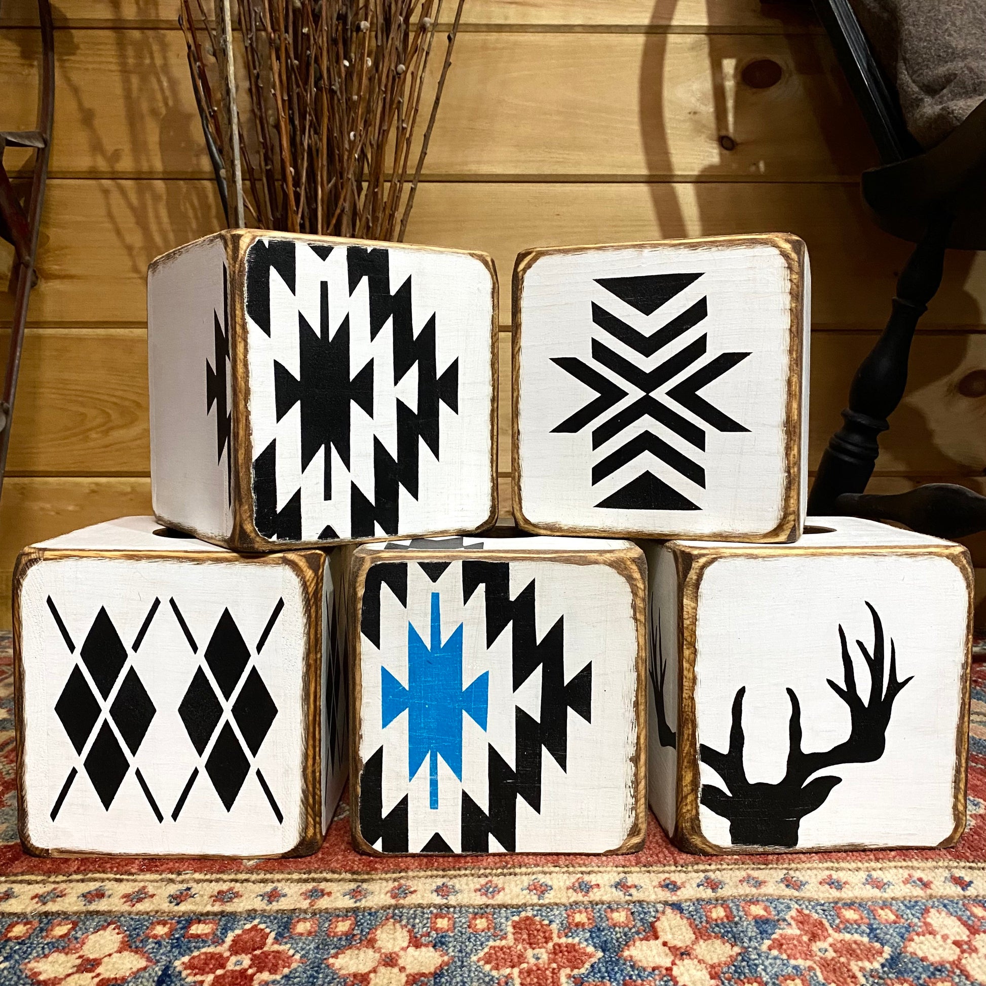 Tribal tissue  box