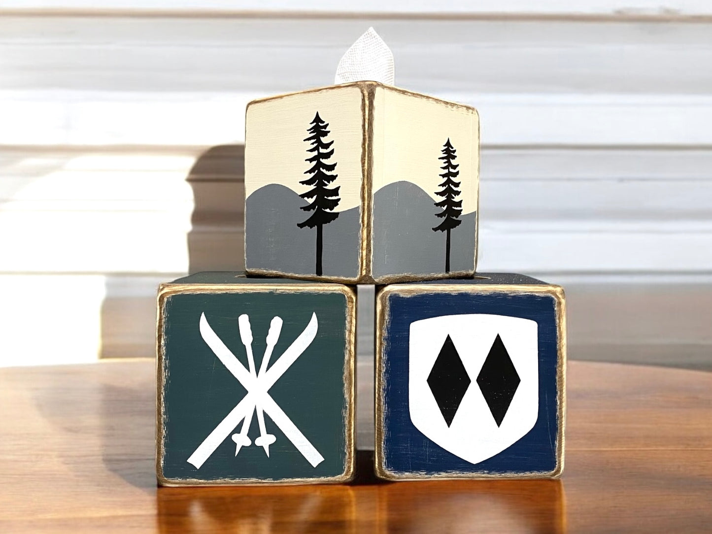 Ski house decor