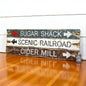 Sugar Shack Vermont Maple Syrup Sign Set
