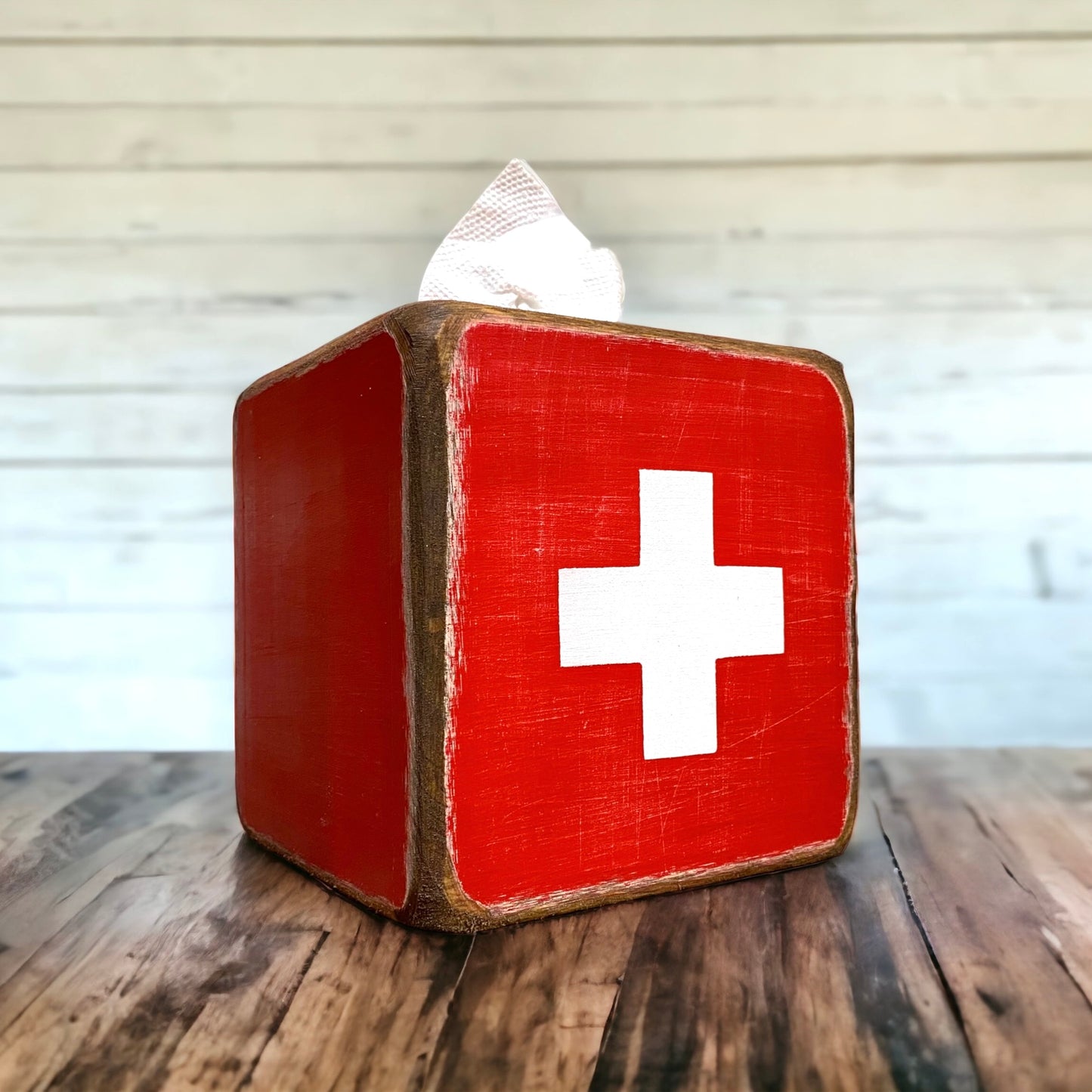 ski patrol tissue box