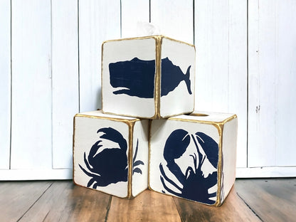 Lobster Tissue Box Cover