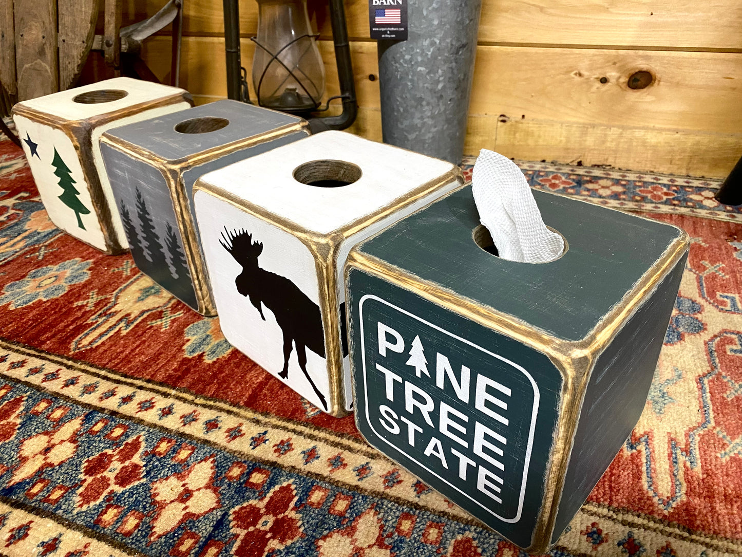 Maine Tissue Box Cover, Acadia National Park