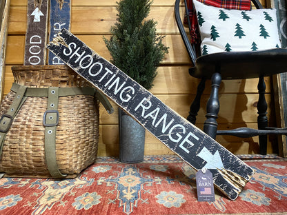 Shooting Range Gun Room Sign