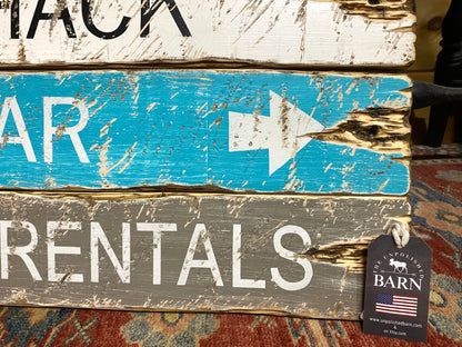 Surf Shack Beach House Sign Set