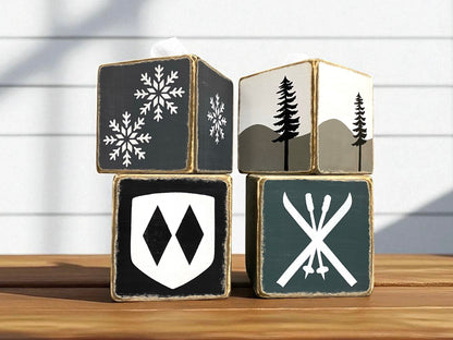 Ski lodge decor