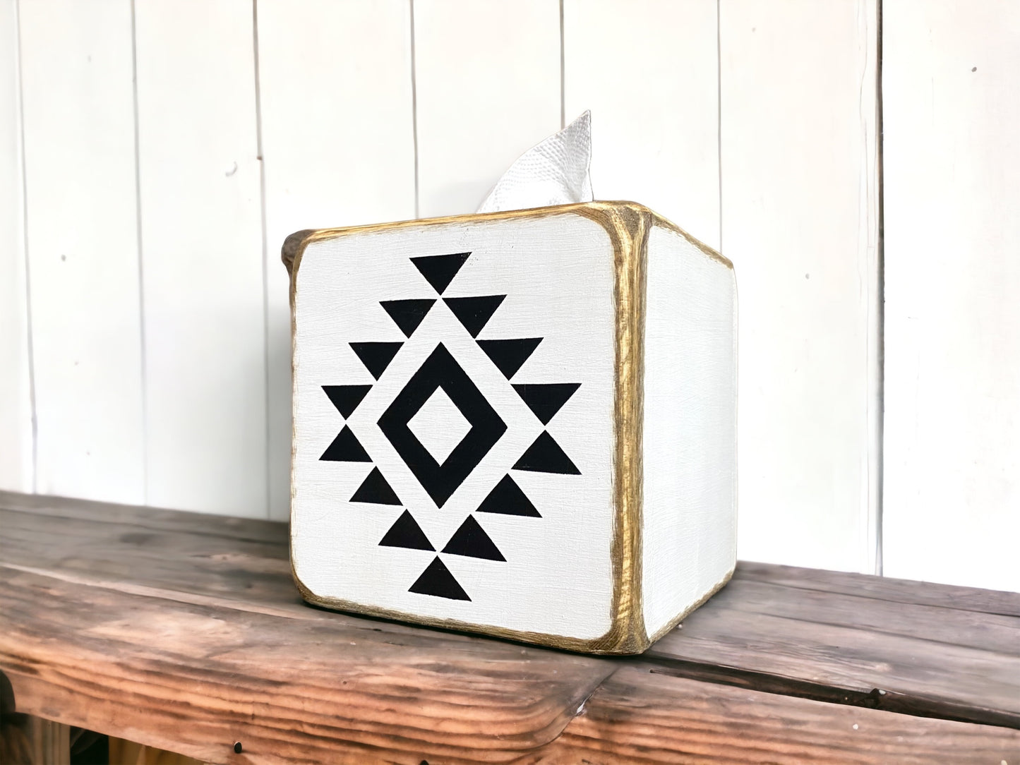 Western Horse Riding Tissue Box Cover