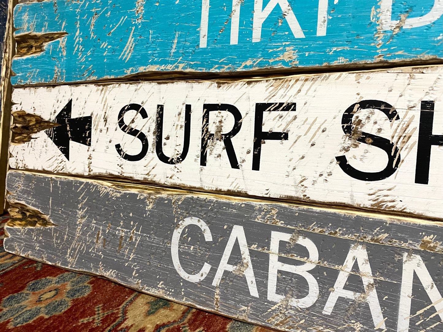 Private Beach Sign Set