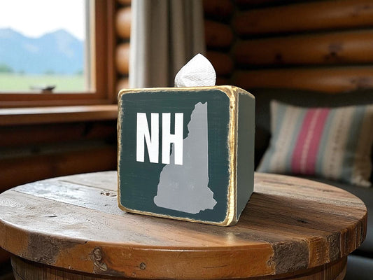 New Hampshire State Tissue Box Cover