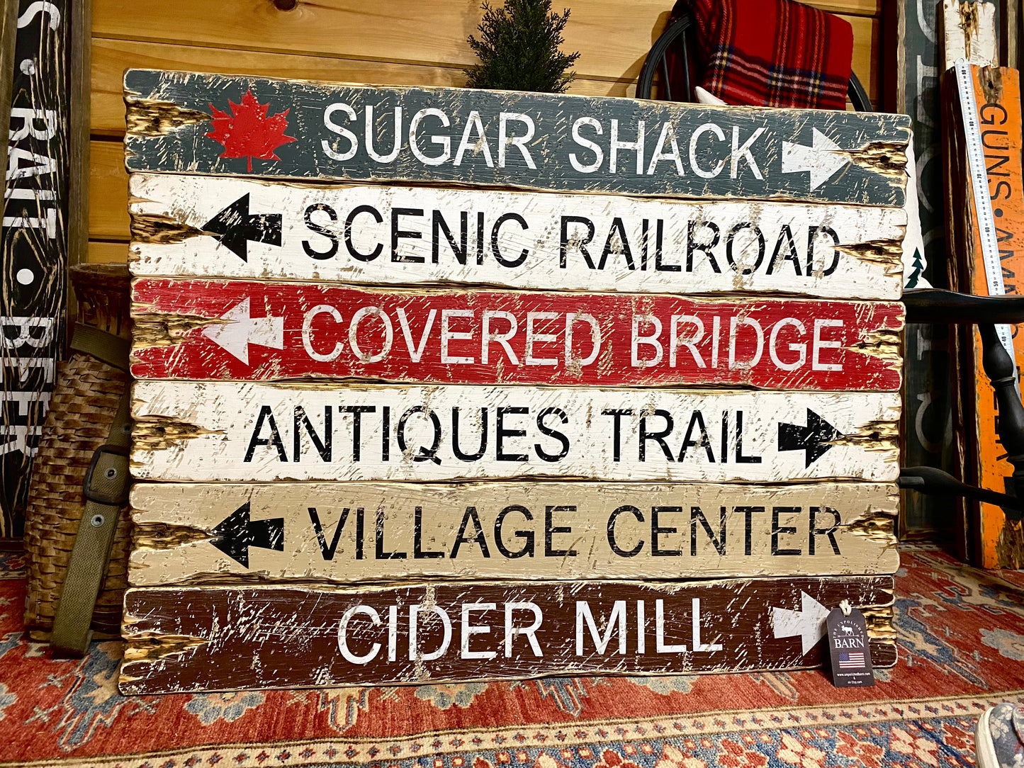 New England Fall Sign Set