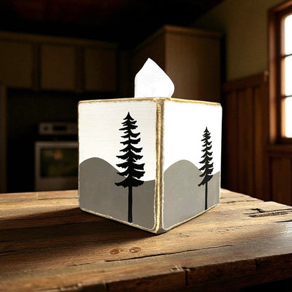 Maine Tissue Box Cover