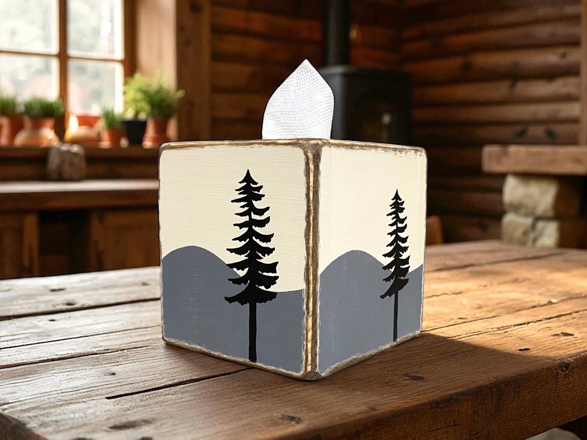 Log cabin gift idea