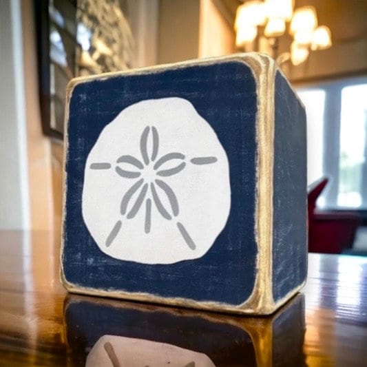 Beach House Tissue Box Cover, Coastal Cape Cod Decor