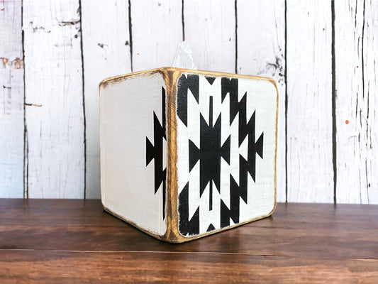 Western Aztec tissue box