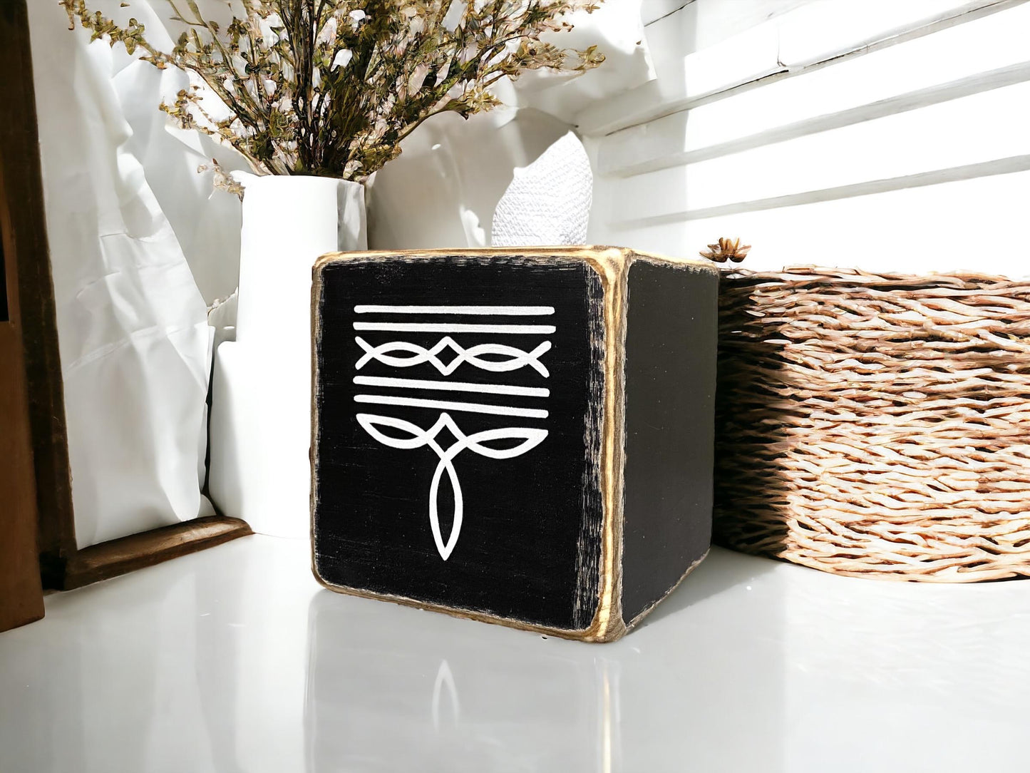 Western Ranch Tissue Box Cover