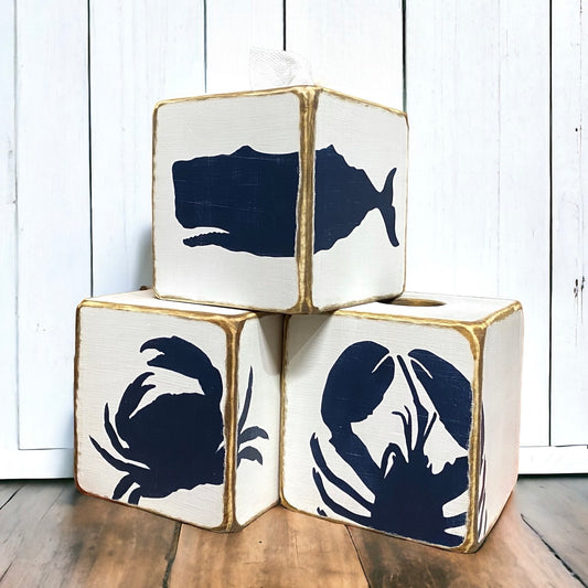 ocean life tissue boxes