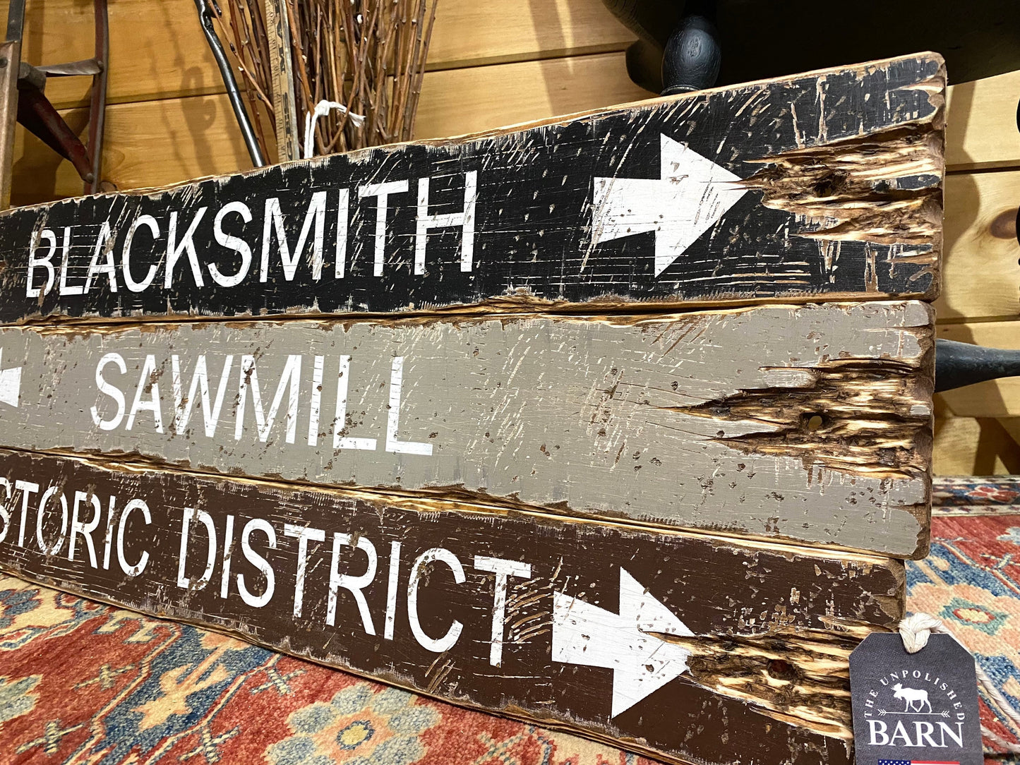 Blacksmith Historic Sign Set