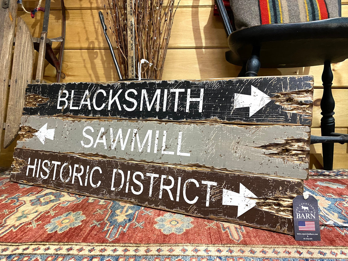 Blacksmith Historic Sign Set