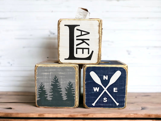 lake house tissue box covers
