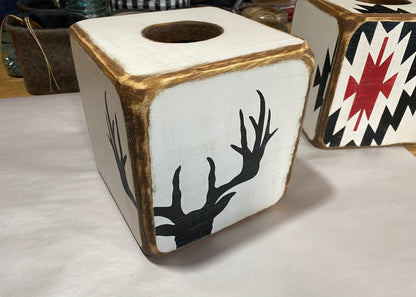 Hunting Lodge Tissue Box Cover