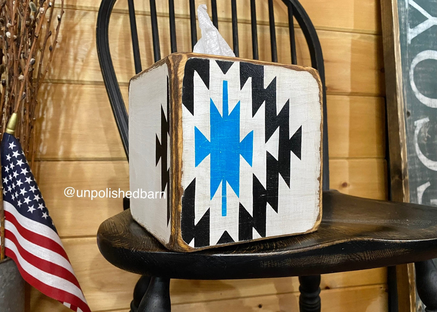 Southwestern Tribal Tissue Box Cover