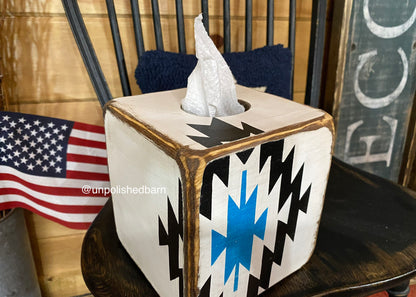 Southwestern Tribal Tissue Box Cover