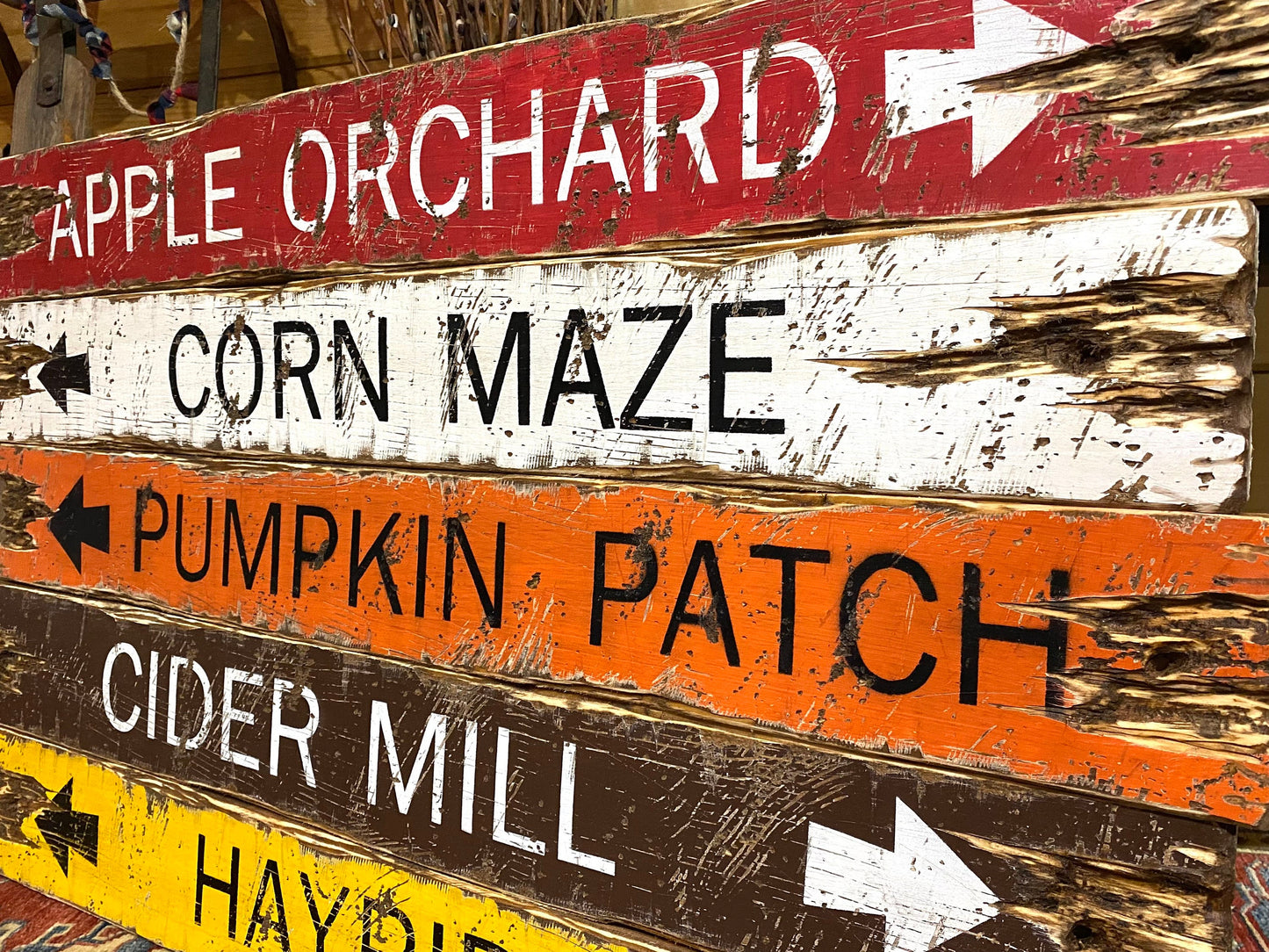 Apple Picking Fall Sign Set