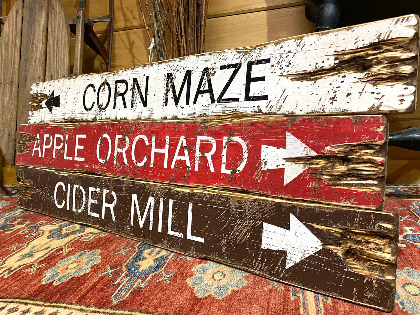 Autumn in New England Sign Set