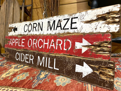 Autumn in New England Sign Set