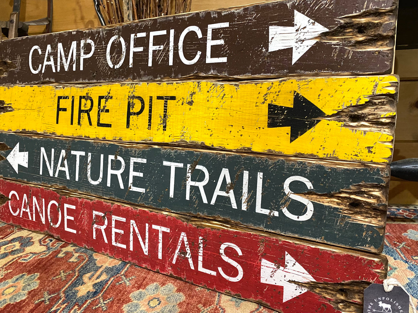 National Park Camping Sign Set