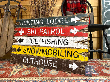 Hunting Lodge Sign Set
