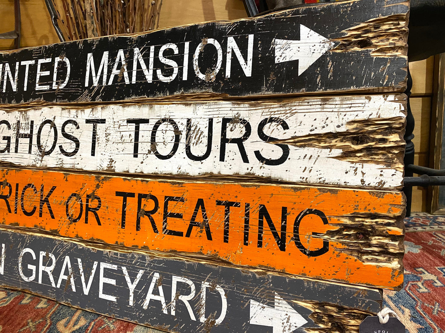 Haunted Mansion Halloween Sign Set